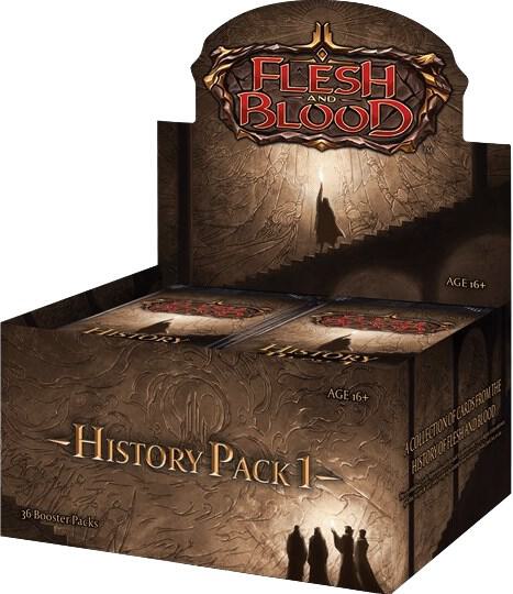 Flesh N Blood History Pack 1 Sealed Booster Box