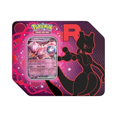 Pokemon Sealed Team Rocket Tin Mewtwo