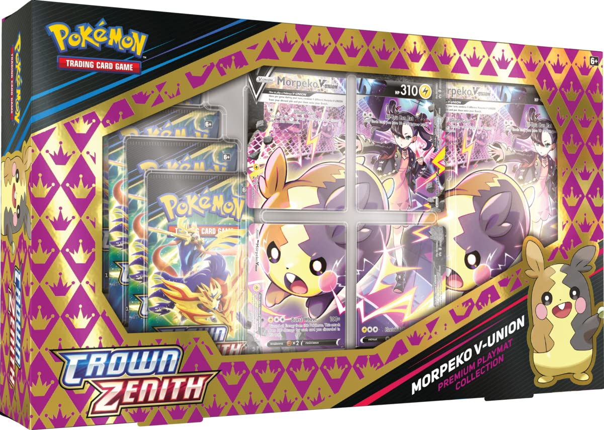 Pokemon Sealed Crown Zenith Morpeko V Union
