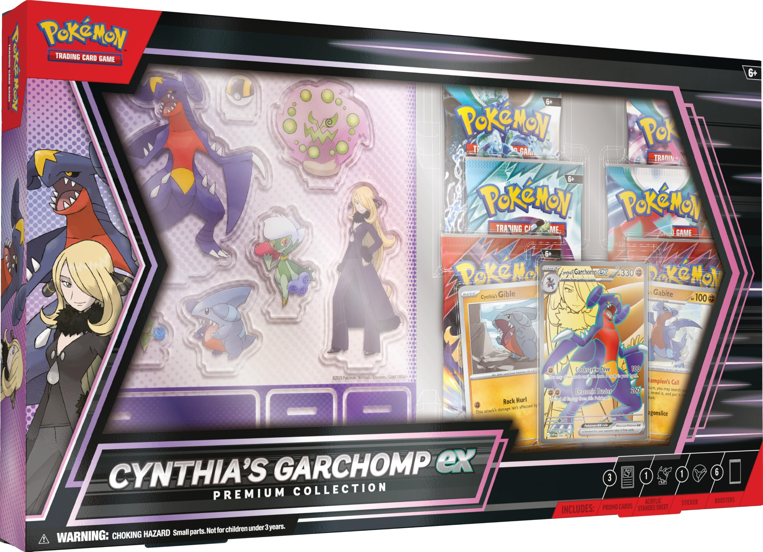 Pokemon Cynthia’s Garchomp ex Premium Collection