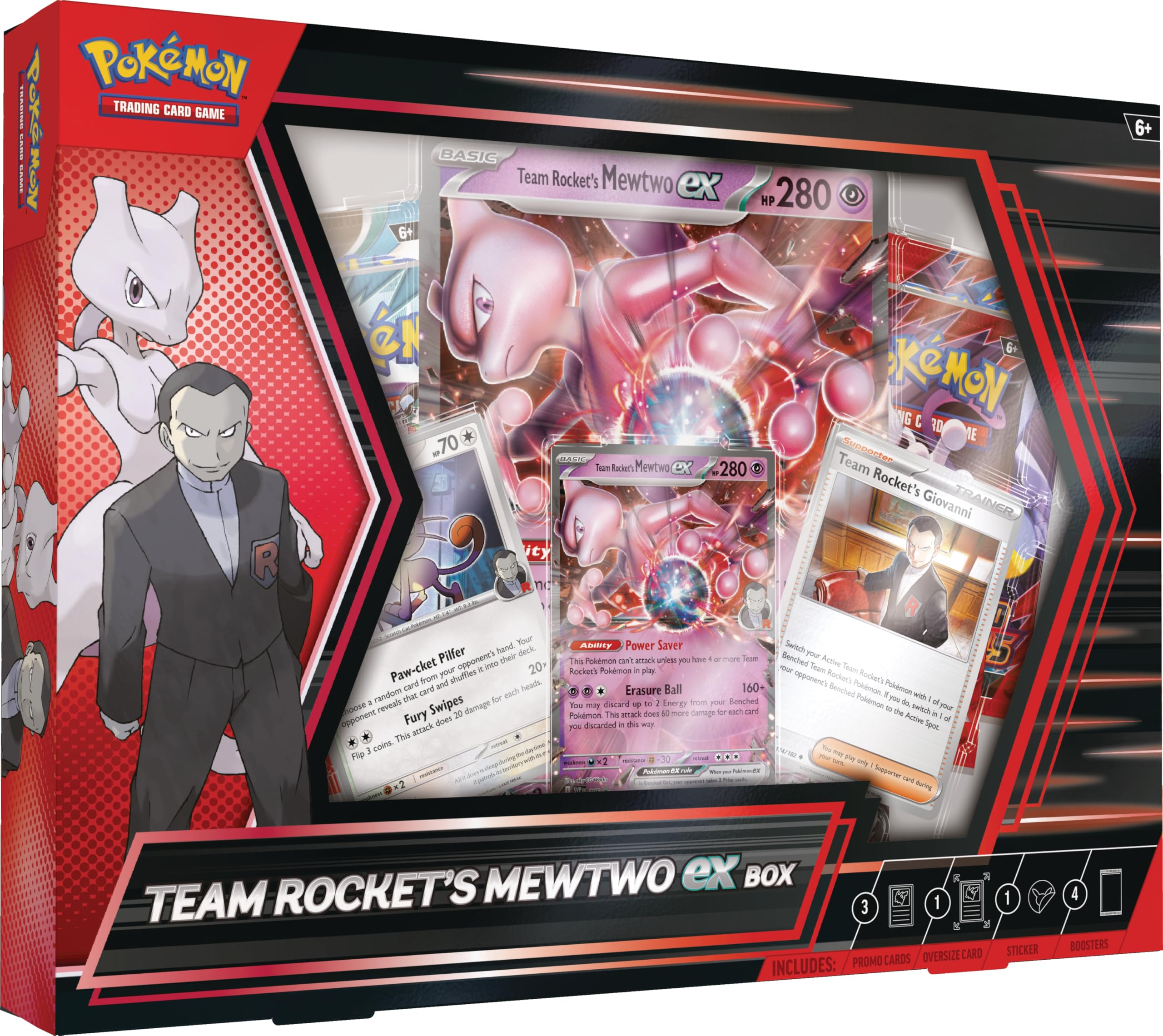 Pokemon Sealed Team Rocket Mewtwo Box